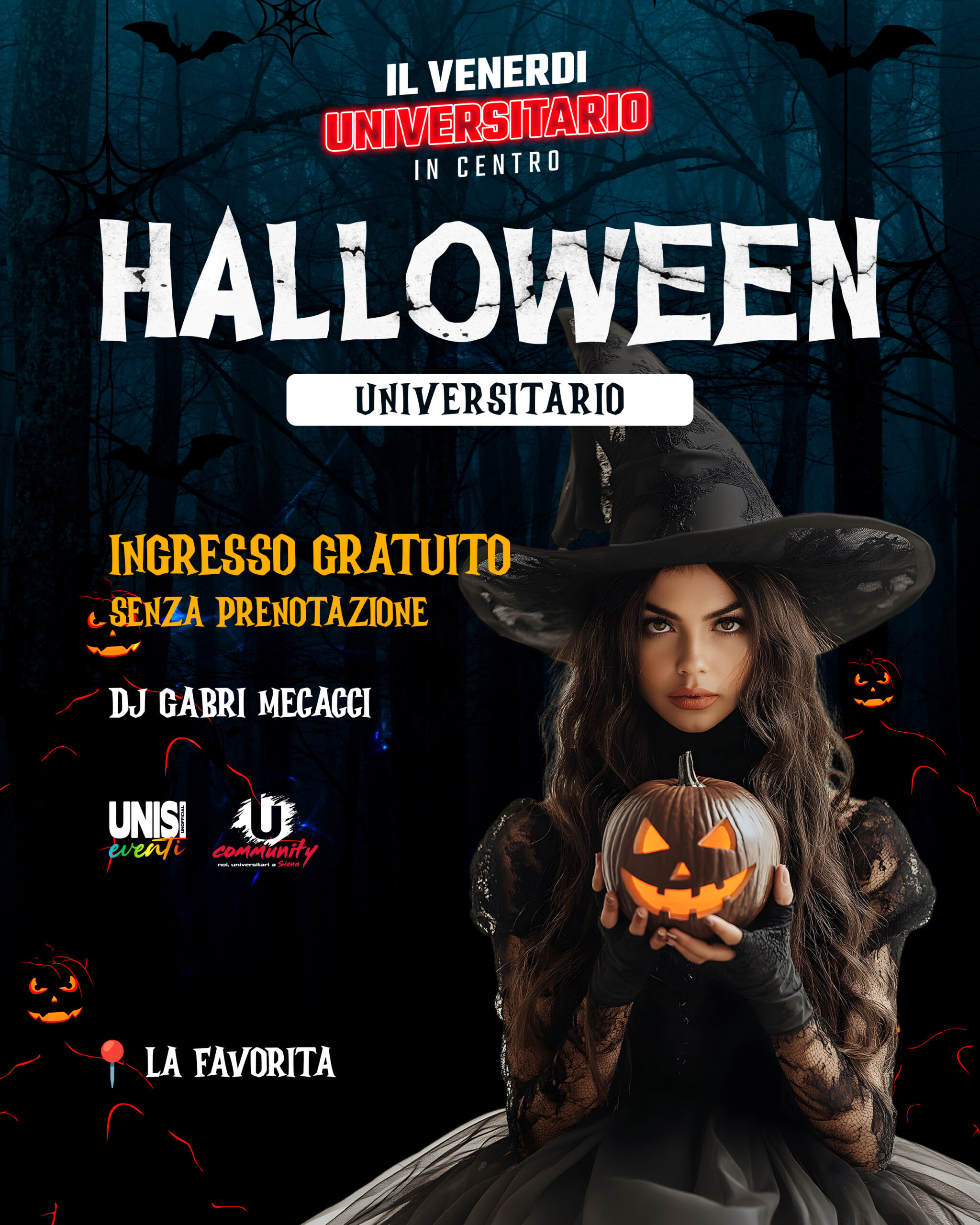 HALLOWEEN universitario in centro