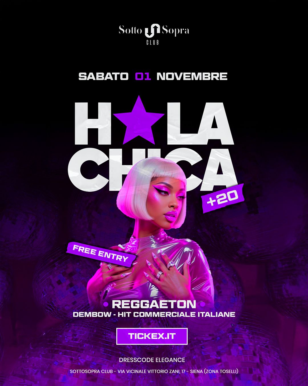 Sabato 1 nov al SottoSopra