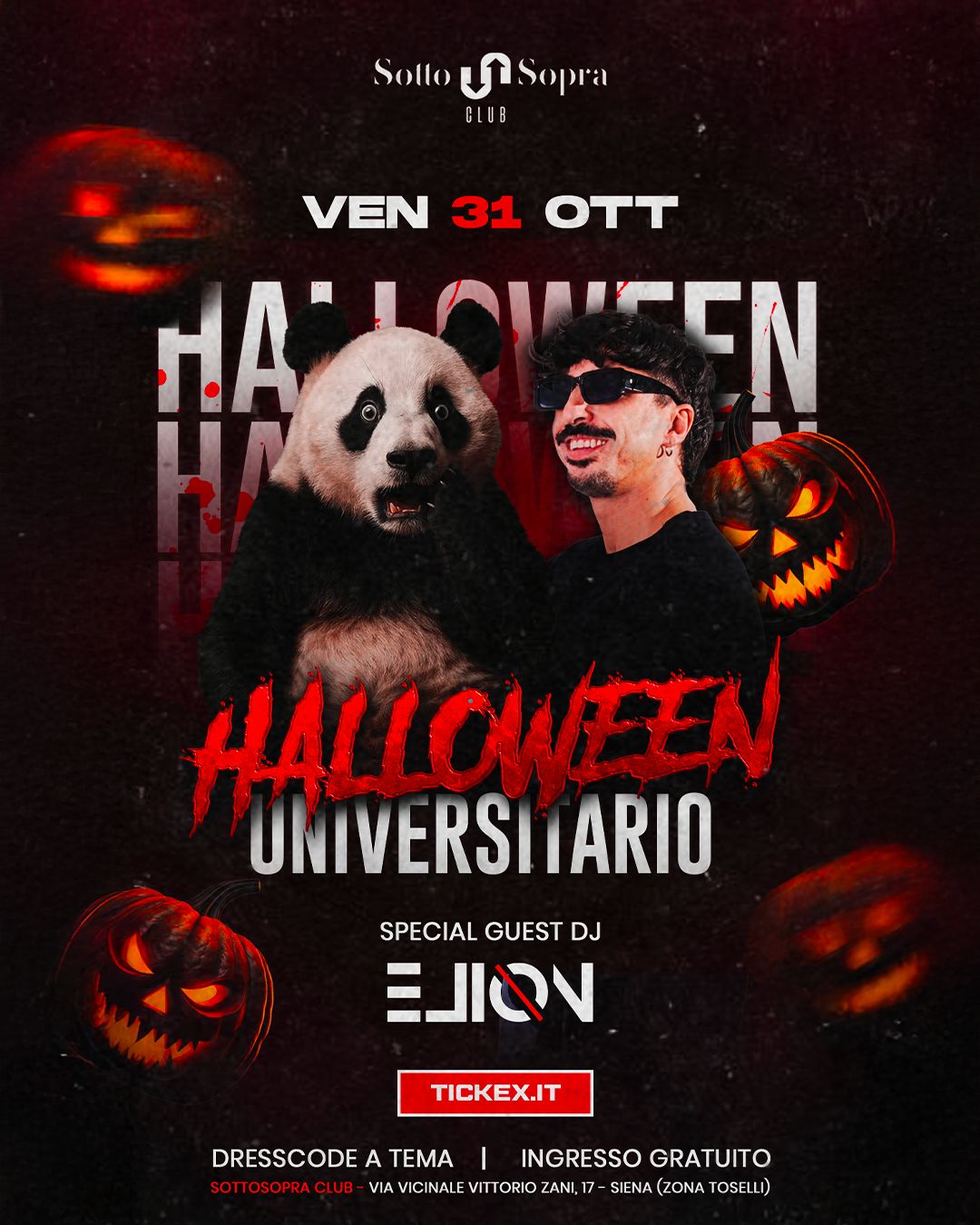 Halloween al SottoSopra Club