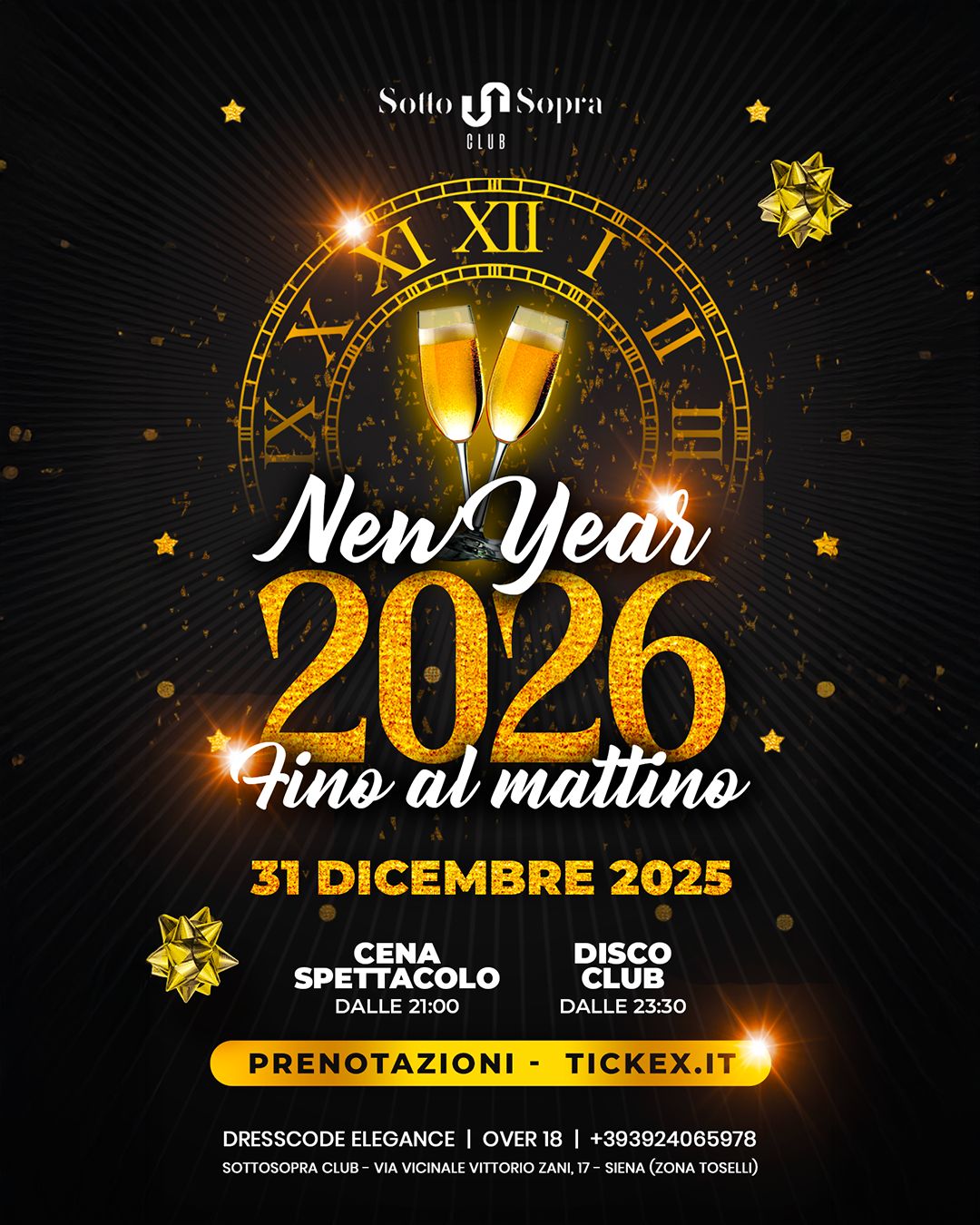 Capodanno al SottoSopra club