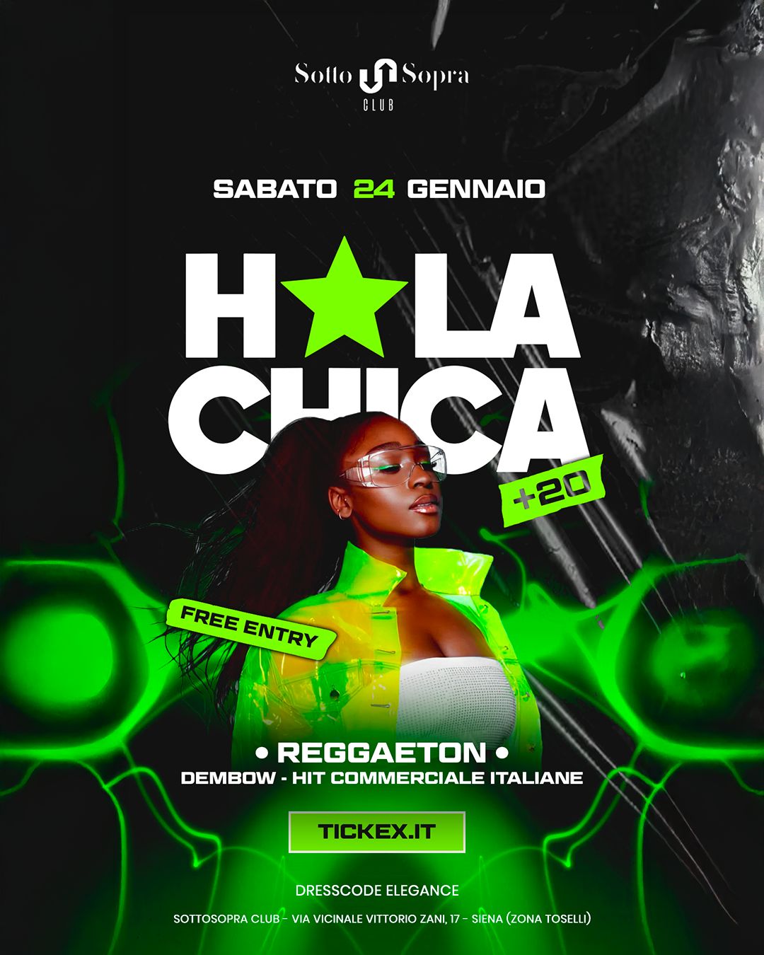 Sabato 24 gen al SottoSopra