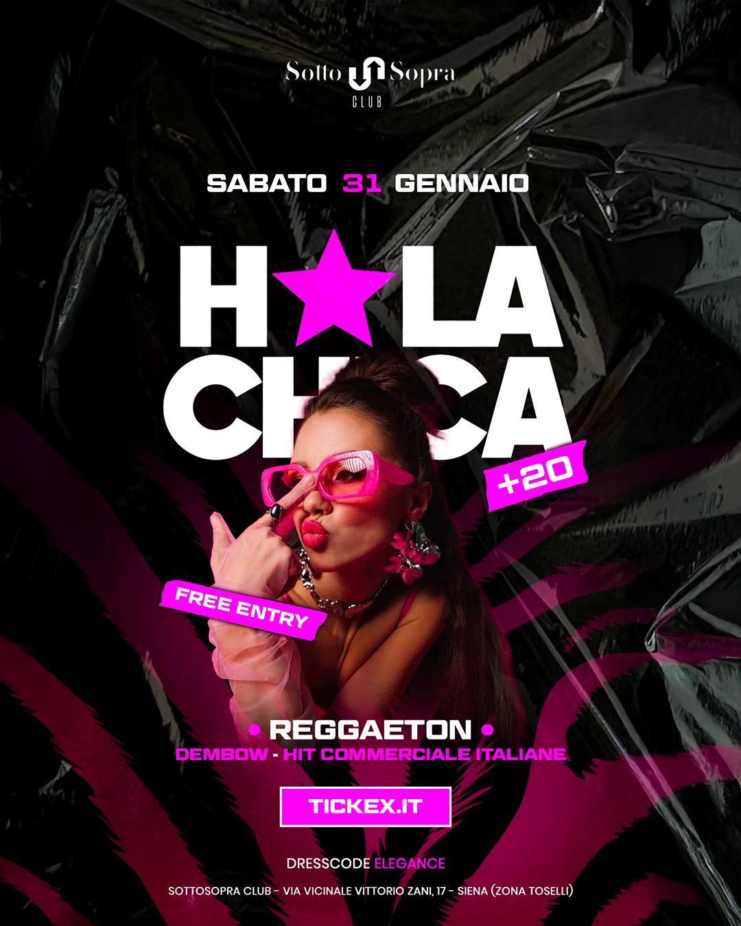 Sabato 31 gen al SottoSopra