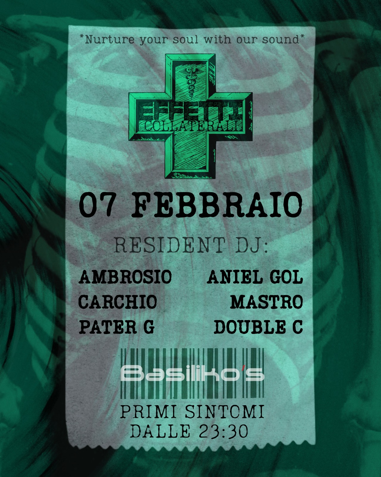 EFFETTI COLLATERALI – 7 FEBBRAIO